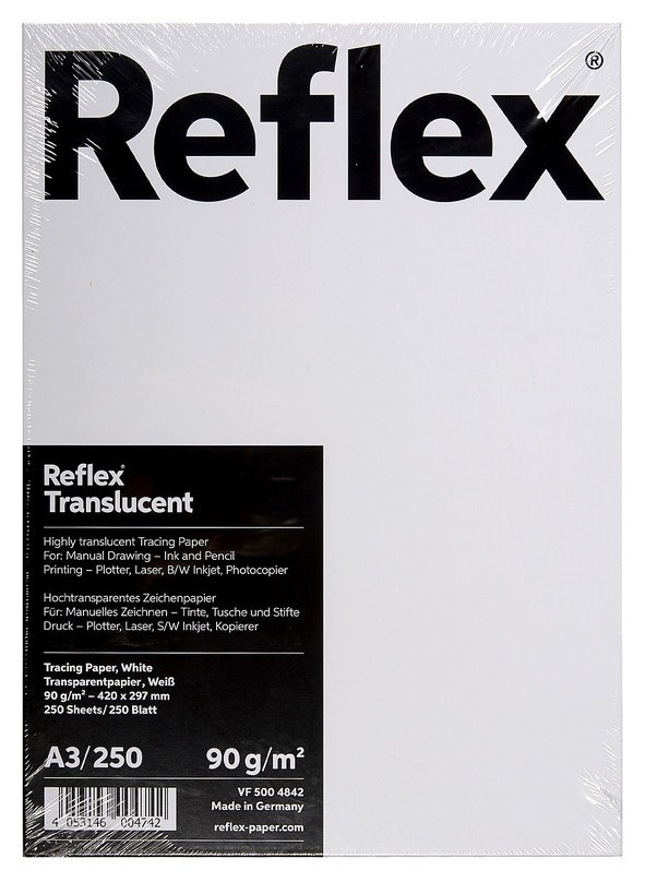 Калька Reflex (А3,90г) пачка 250л