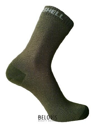 Водонепроницаемые носки Dexshell Ultra Thin Crew M (39-42), оливковый зеленый Dexshell
