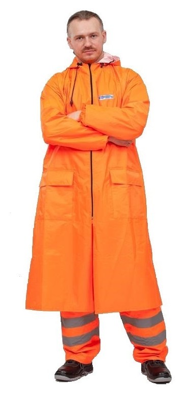

Спец.костюм плащ ПВХ Poseidon орж.лю /170-176, Оранжевый