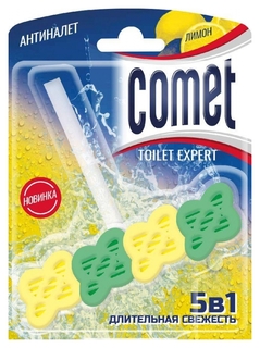 Блок для унитаза Comet 48г лимон блистер Comet