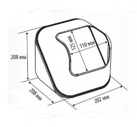 Дисплей универсальный Cube для выкладки мелких продуктов 