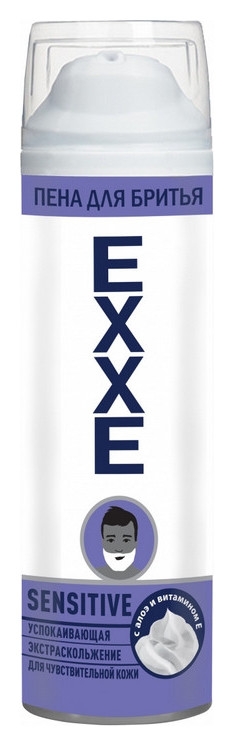 Пена для бритья Exxe Sensitive (Для чувствительной кожи) 200 мл