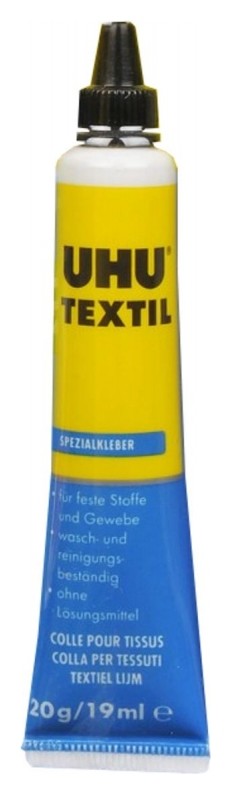 Клей UHU Textil специальный для ткани и текстильных материалов,20г (40300)