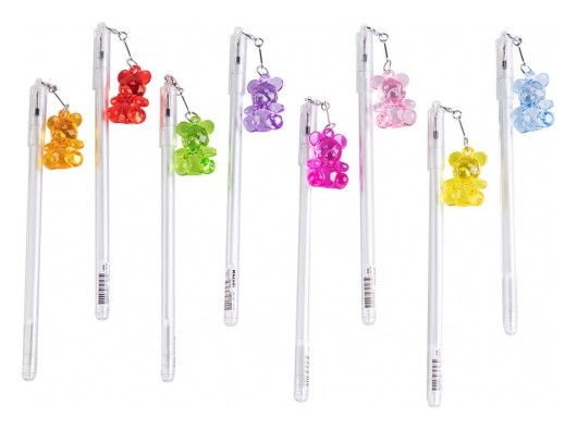 

Ручка шариковая Bear +, синяя, 0,7мм M-7606-70