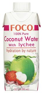 Напиток Foco вода кокос- личи 0,33 л. тетрапак Foco