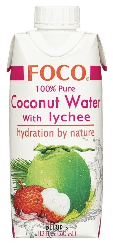 Напиток Foco вода кокос- личи 0,33 л. тетрапак Foco
