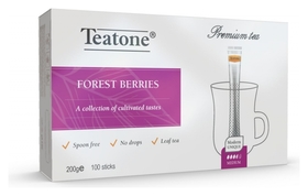 Чайный напиток лесные ягоды Teatone в металл.стике. 100 шт./уп.1257 Teatone