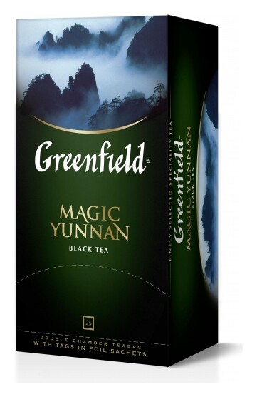 Чай Greenfield черный Magic Yunnan, 25пак/1уп 0356-10 Greenfield