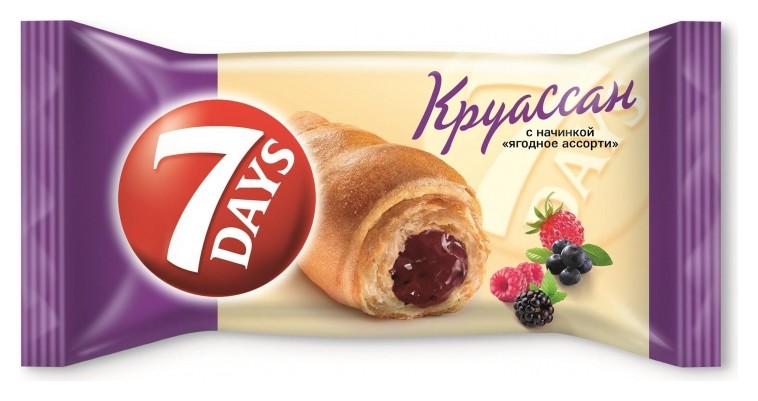 

Круассан 7days с начинкой ягодное65г