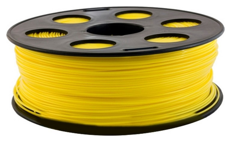 Катушка ABS пластик Bestfilament, 1.75 мм, желтый, 1 кг BestFilament