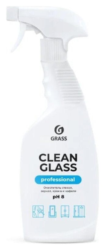 

Профхим для стекл-зеркал поверхностей Grass/clean Glass Prof, 0,6л_т/р