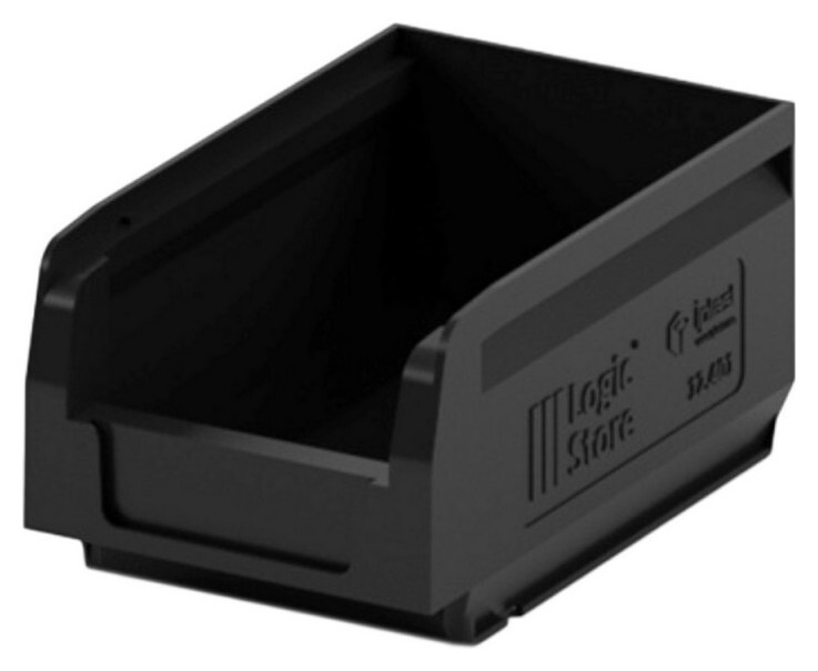 Лоток для склада Logic Store 165х100х75 черный (12.401) I plast