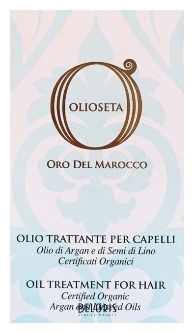 Масло-уход для волос Barex Italiana Olioseta Oro Del Marocco
