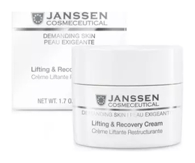 Крем с лифтинг-эффектом восстанавливающий Lifting & Recovery Cream Janssen Cosmetics