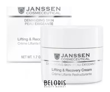 Крем с лифтинг-эффектом восстанавливающий Lifting & Recovery Cream Janssen Cosmetics Demanding skin