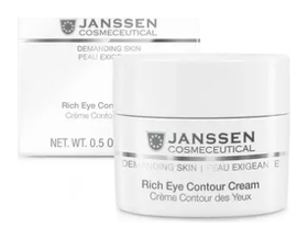 Крем питательный для кожи вокруг глаз Rich Eye Contour Cream Janssen Cosmetics