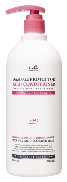 Кондиционер для волос с протеинами шелка Слабощелочной Damaged Protector Acid Conditioner