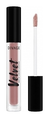 Помада для губ жидкая матовая Velvet Matte Liquid Lipstick DIVAGE