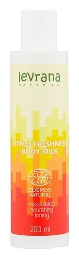 Молочко для тела Цитрусовая свежесть Levrana