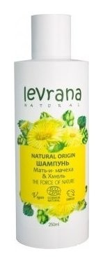 Шампунь Мать-и-мачеха и Хмель  Levrana