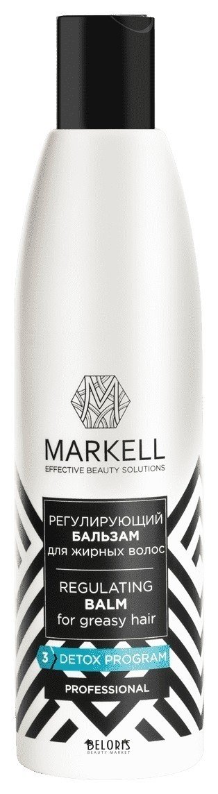 Регулирующий бальзам для жирных волос Markell Professional