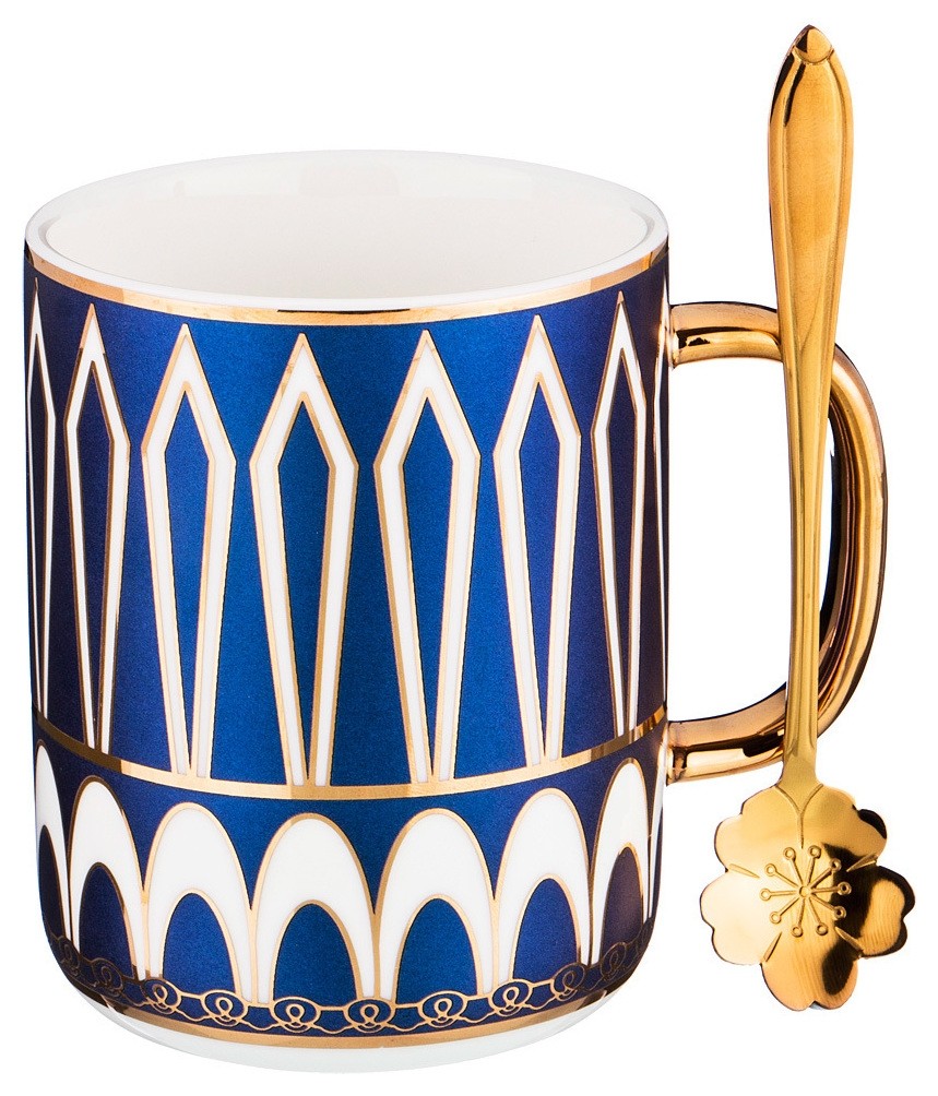 Тон Синий с золотистым  Lefard