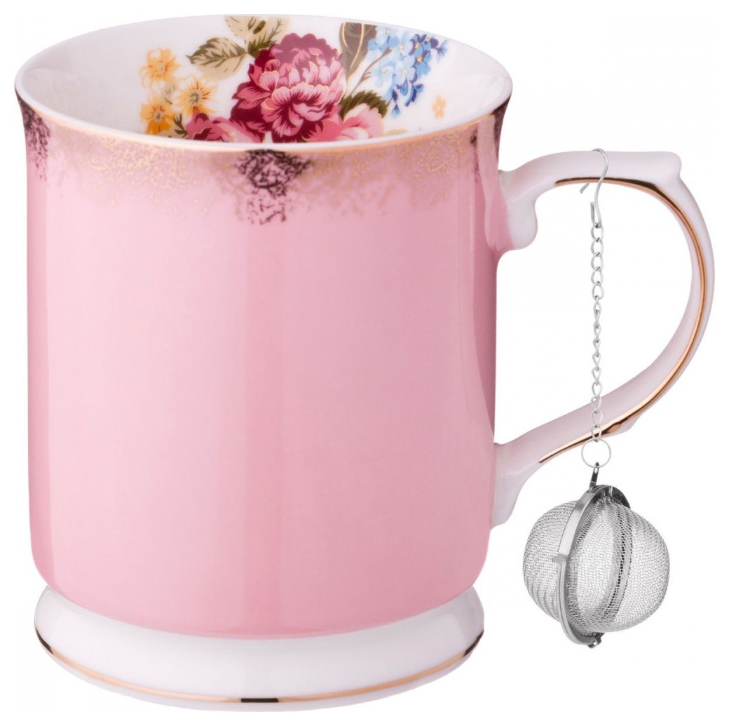 Кружка с ситом 400 мл  Lefard