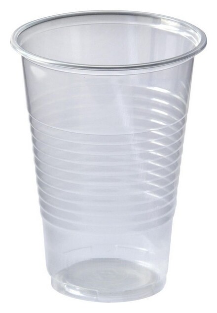 Стакан одноразовый 200мл прозр., для хол/гор., ПП 10шт/уп 