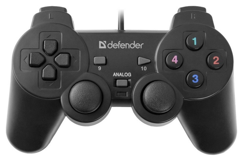 

Геймпад проводной (PC) Defender Omega USB (64247), черный