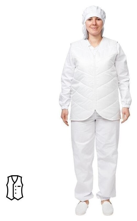 Жилет для пищевого производства у17-жл универс (Р.48-50) р.158-164  