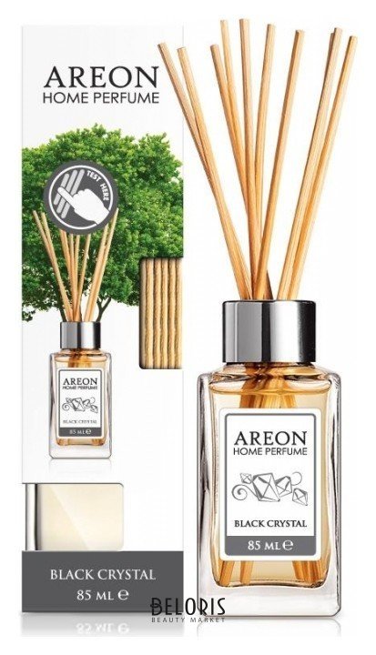 Аромадиффузор Areon Home Perfume Sticks черный кристал 85 мл Areon
