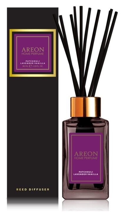 Аромадиффузор Areon Sticks Premium 85 Ml. патчоули-лаванда-ваниль  AREON