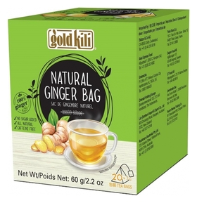 Чай Gold Kili имбирь натуральный пакетированный в пирамидках, 20пак/уп Gold kili