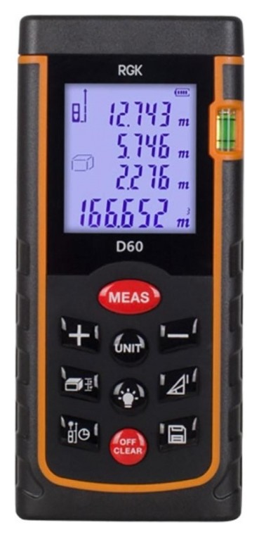 

Дальномер лазерный RGK D60