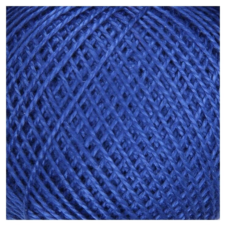 Нитки вязальные "Ирис" 150м/25гр 100% мерсеризованный хлопок цвет 2411  ПНК им. Кирова