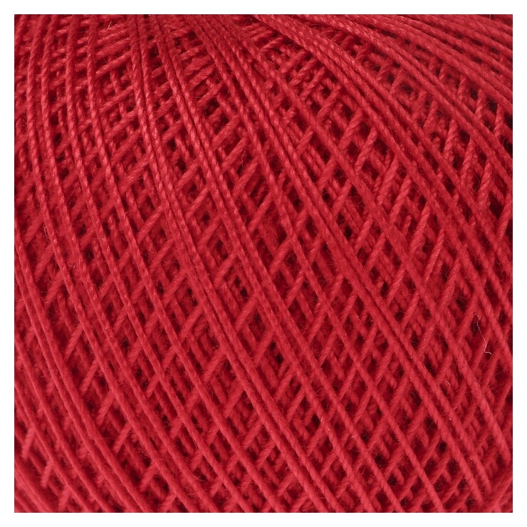 Нитки вязальные "Кружевница" 195м/20гр 100% мерсеризованный хлопок цвет 0904  ПНК им. Кирова