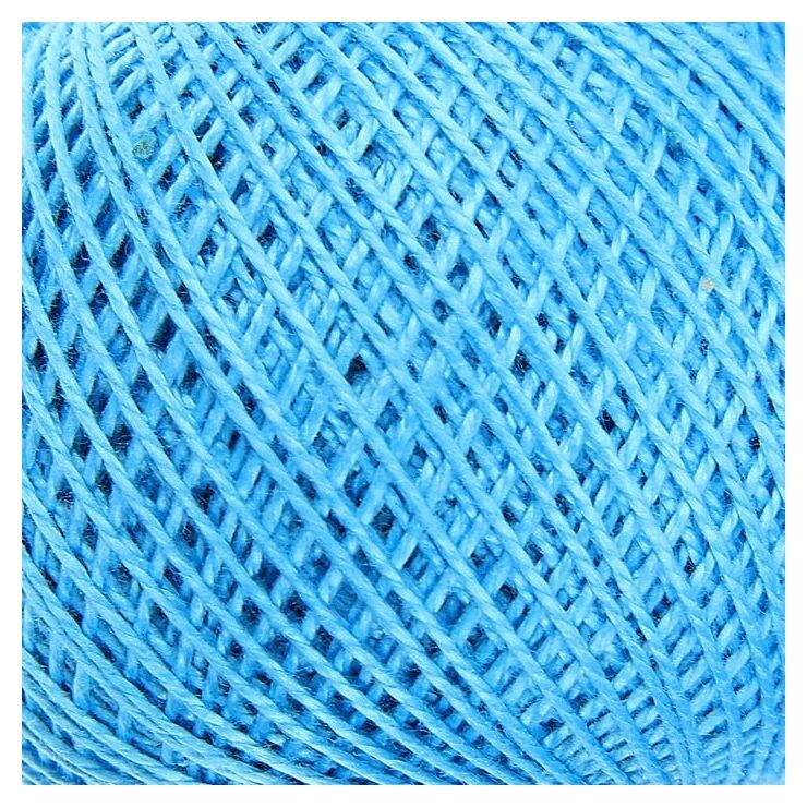 Нитки вязальные "Ирис" 150м/25гр 100% мерсеризованный хлопок цвет 3104  ПНК им. Кирова