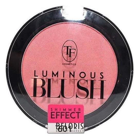 Пудровые румяна с шиммерным эффектом Luminous blush Триумф