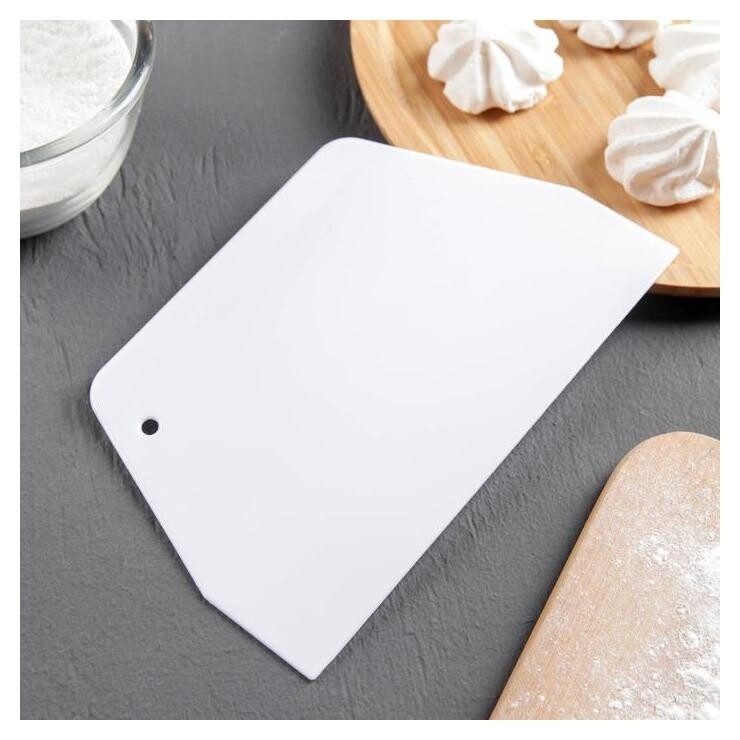 Шпатель кондитерский прямой доляна, 19,5×12,5 см  Доляна