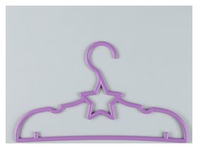 Вешалка-плечики для одежды детская доляна «Звезда», размер 30-34 Доляна