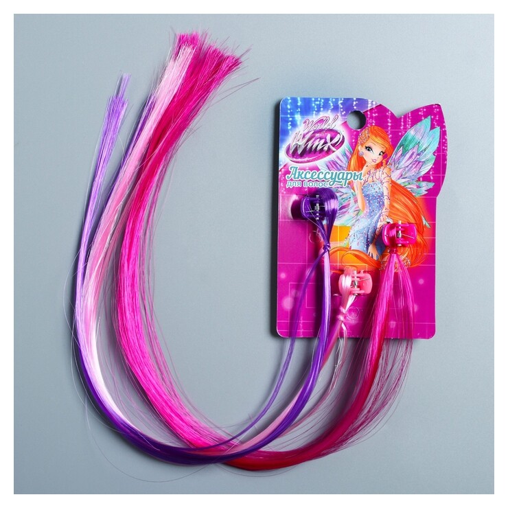 Цветные пряди, Winx, 3 шт  Winx