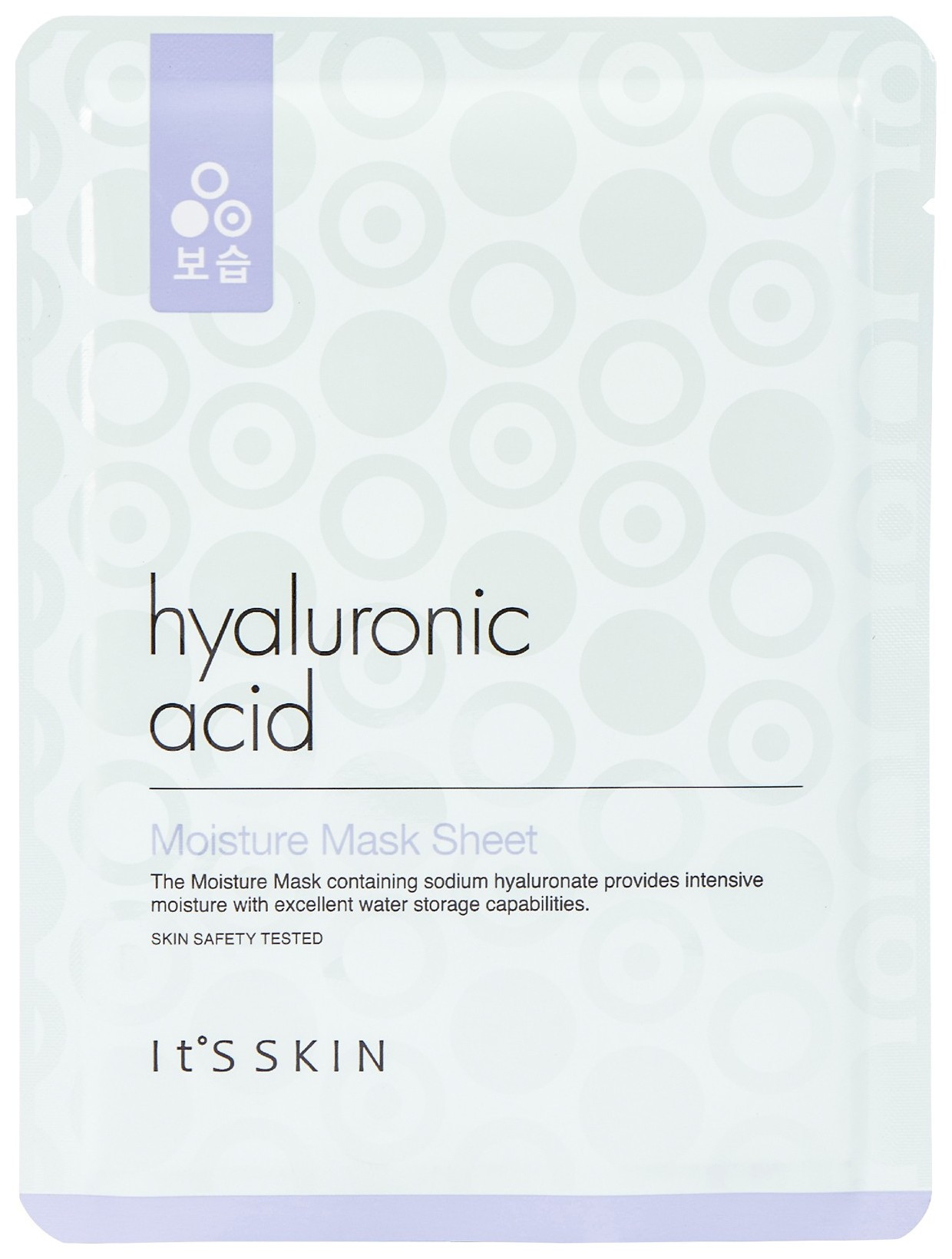 Увлажняющая тканевая маска с гиалуроновой кислотой Hyaluronic acid Moisture Mask Sheet It’s Skin Hyaluronic acid