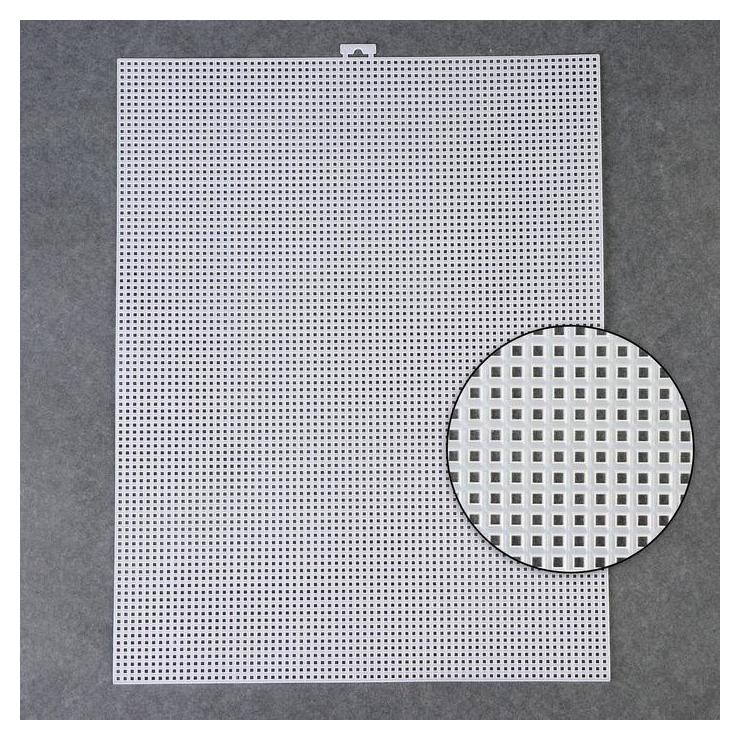 Канва для вышивания, 26 × 34 см, цвет белый  Арт узор