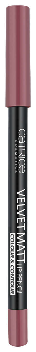 Карандаш для губ "Velvet matt lip pencil colour & contour" отзывы