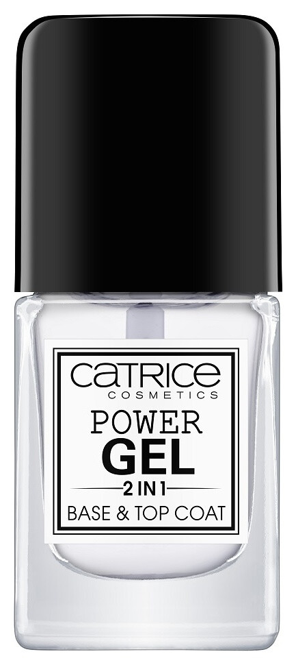 Базовое и верхнее покрытие для ногтей Power gel 2in1 base & top coat отзывы