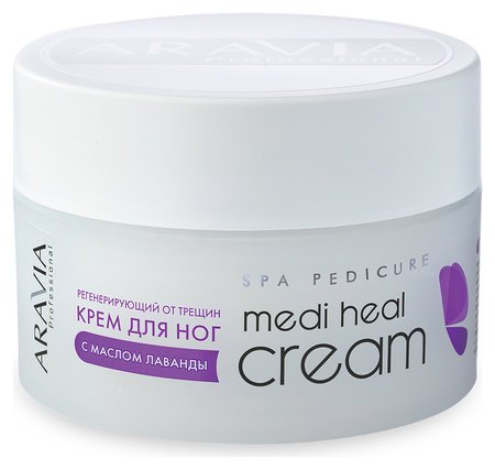 Регенерирующий крем от трещин с маслом лаванды "Medi heal cream" отзывы