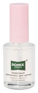 Алмазный укрепитель для ногтей, против ломкости и расслаивания Domix Green Professional