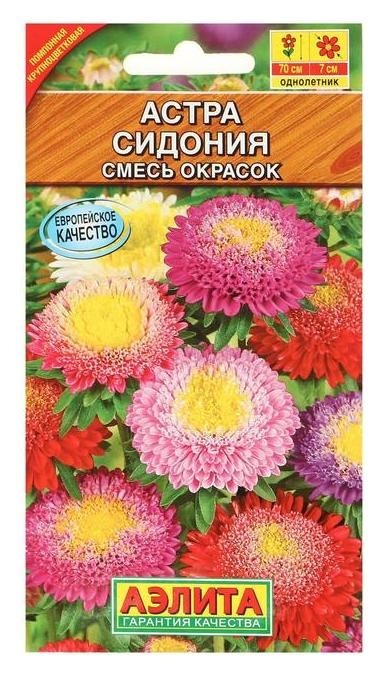

Семена астра сидония, смесь окрасок, Микс