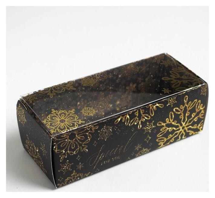 

Коробка для сладостей Special For You, ,5 х 5 х 6 см, Чёрный