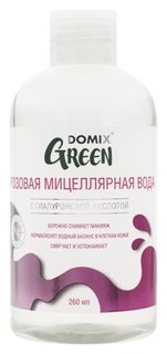 Розовая мицеллярная вода Domix Green Professional
